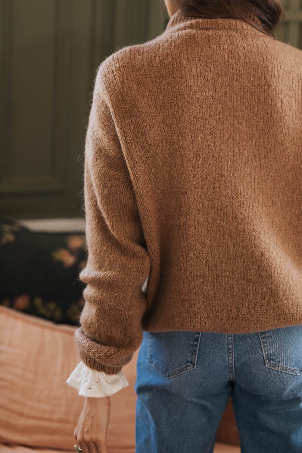 VERONA | JERSEY OVERSIZE DE PUNTO SUAVE TACTO MOHAIR