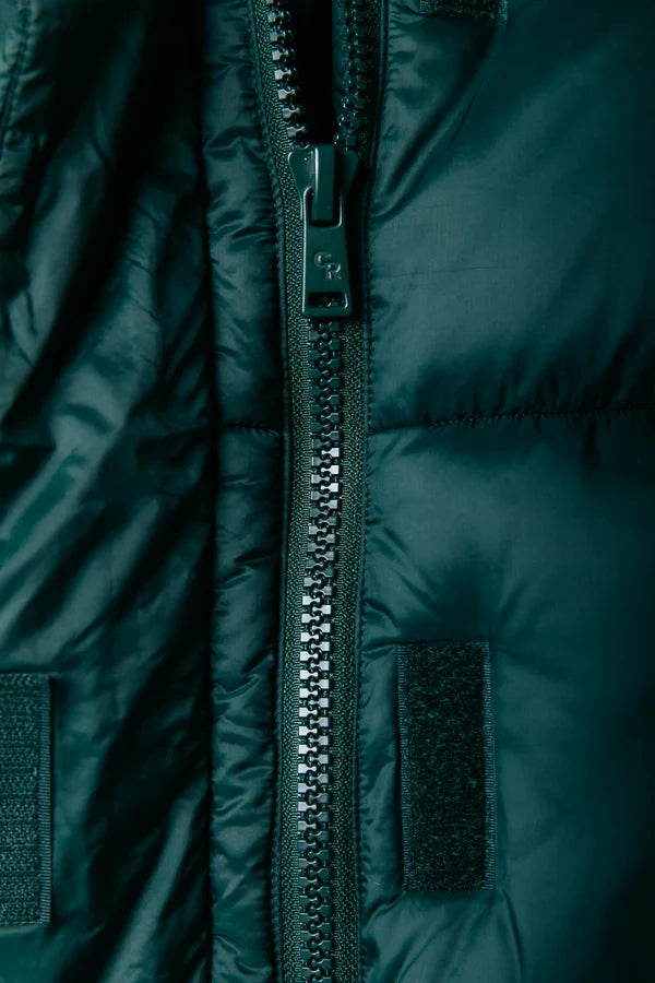 OSLO | PUFFER ACOLCHADO VERDE OSCURO