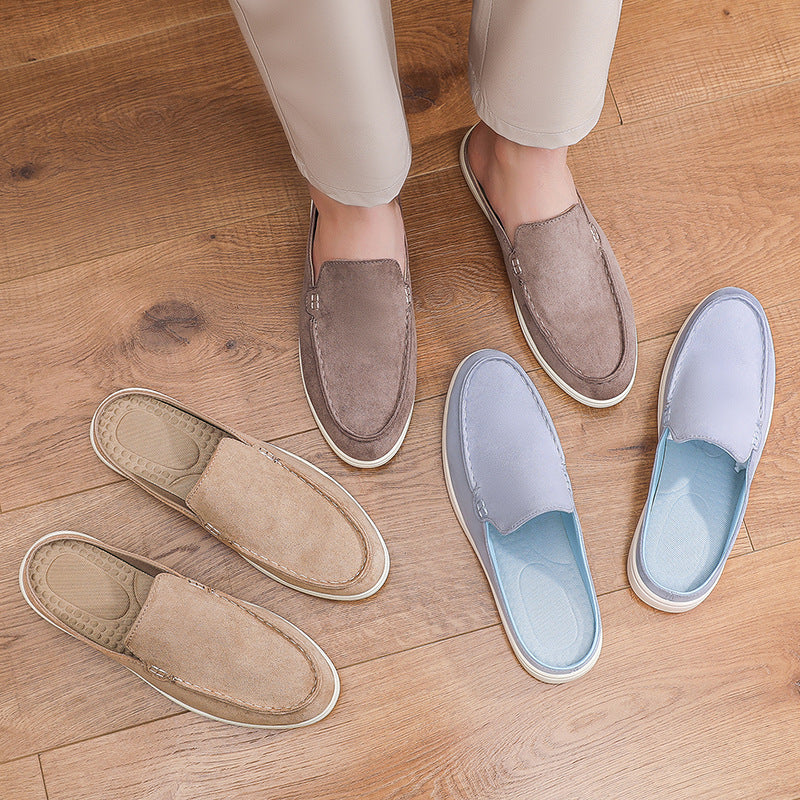 CAPRI | MOCASIN SIN TALON DE GAMUZA