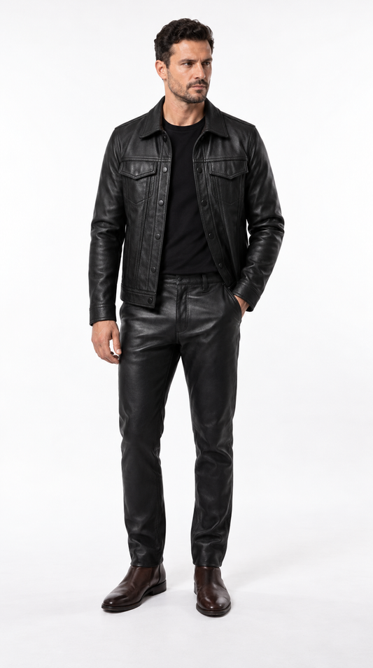 ALEXX | CHAQUETA DE CUERO CANDEM