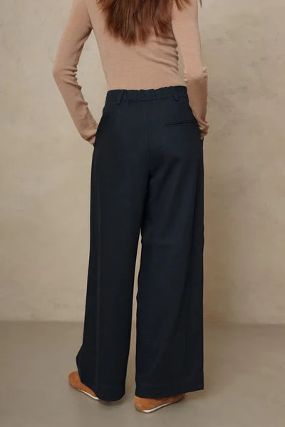 SORRENTO | PANTALÓN ANCHO DE VESTIR TIRO ALTO