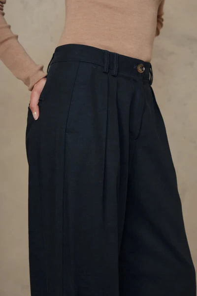 SORRENTO | PANTALÓN ANCHO DE VESTIR TIRO ALTO