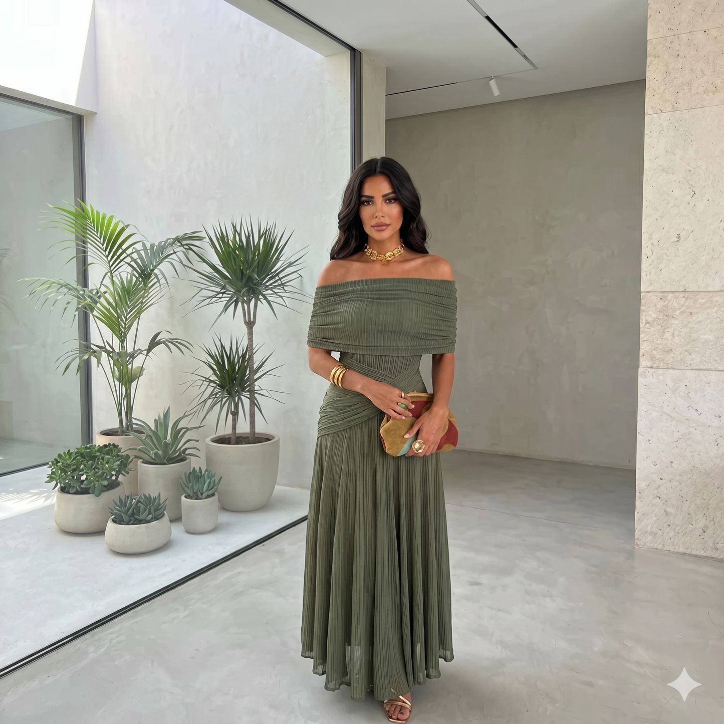 SIENA | VESTIDO MAXI PALABRA DE HONOR