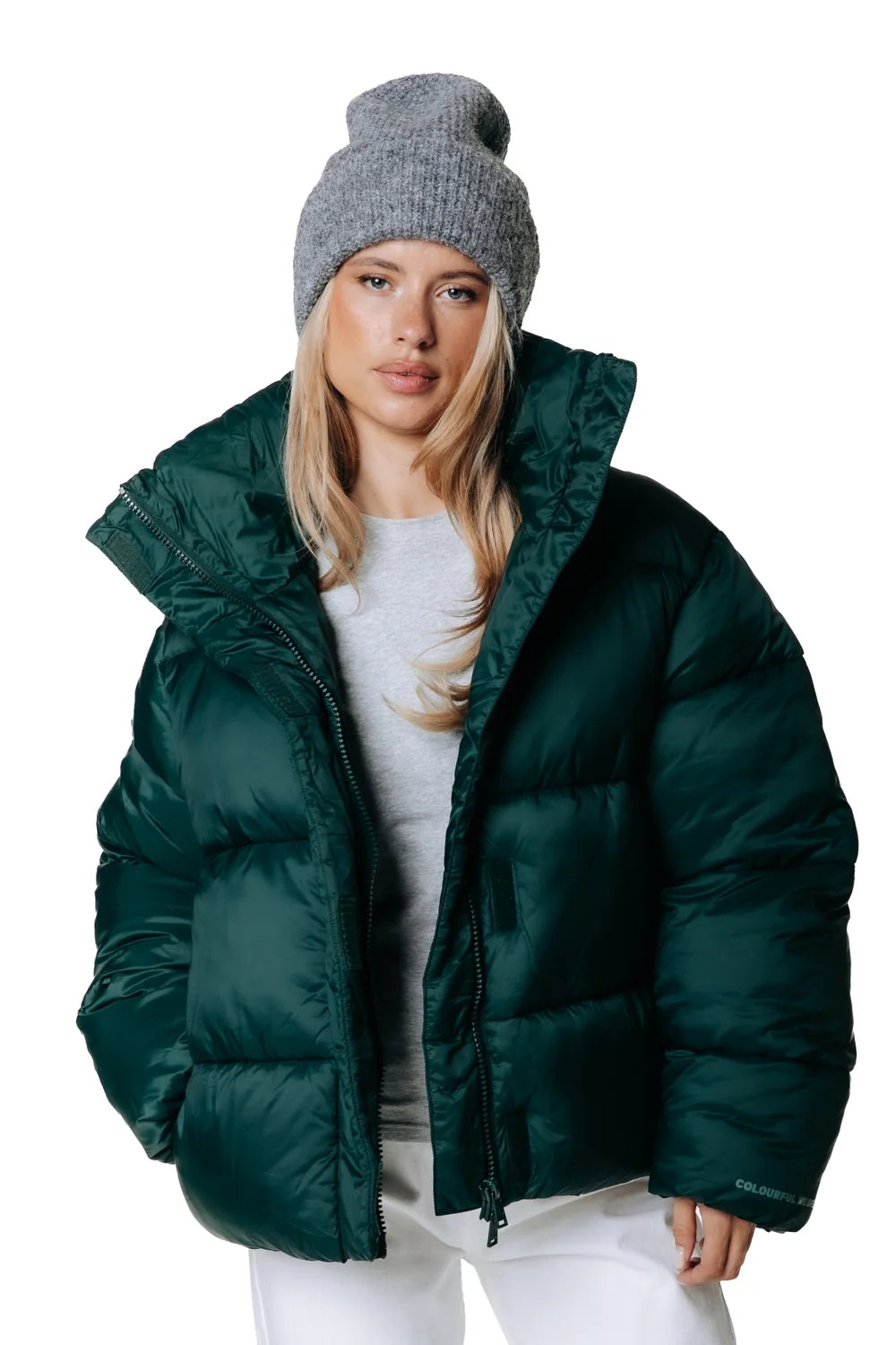 OSLO | PUFFER ACOLCHADO VERDE OSCURO