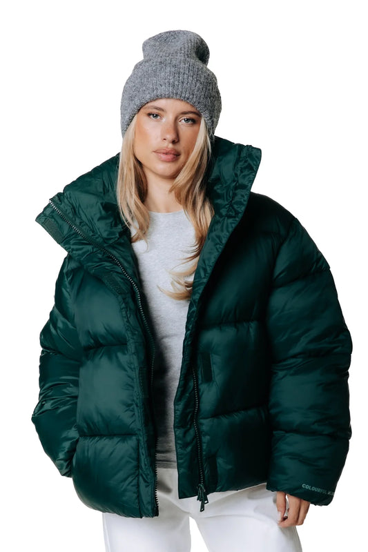 OSLO | PUFFER ACOLCHADO VERDE OSCURO