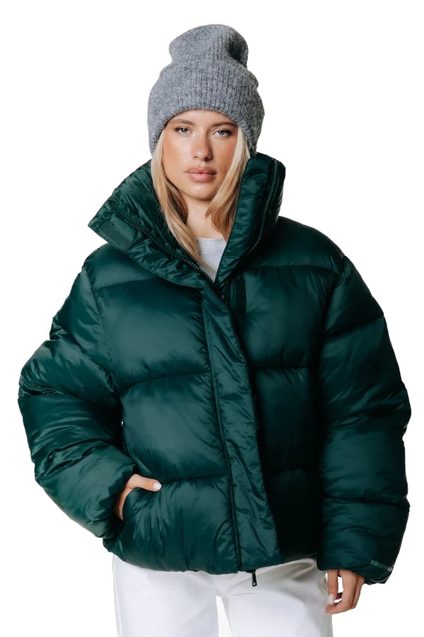 OSLO | PUFFER ACOLCHADO VERDE OSCURO