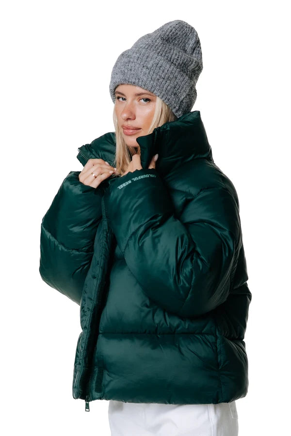 OSLO | PUFFER ACOLCHADO VERDE OSCURO