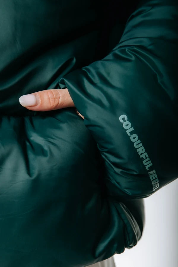 OSLO | PUFFER ACOLCHADO VERDE OSCURO