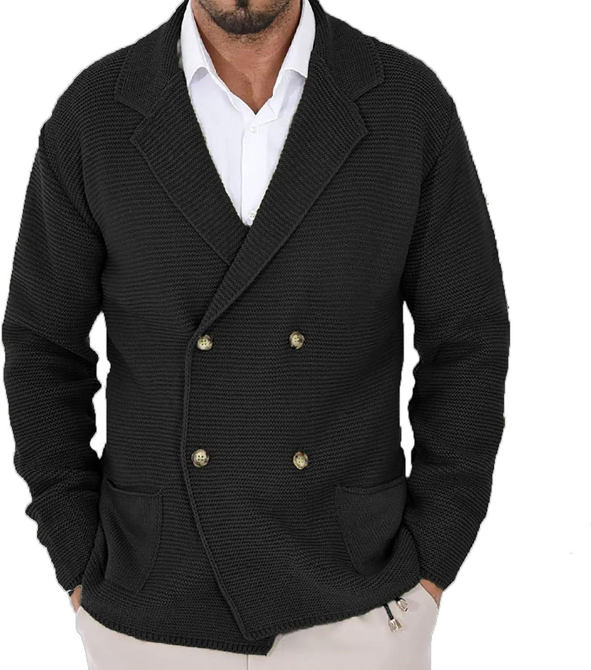 TOSCANA | CARDIGAN CRUZADO DE PUNTO GRUESO